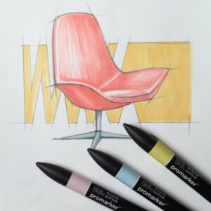 Promarker Set 3 Toni Pastello 2 – Winsor & Newton - 3