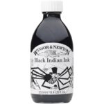 Black Indian Ink 250 ML - Winsor & Newton