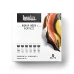 Set Acrilici Heavy Body Iridescenti 6x59 Ml - Liquitex