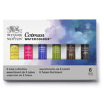Confezione da 6 tubetti Acquerello Cotman - Winsor & Newton