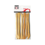 Set 6 Stecche Per Ceramica In Legno Di Bosso Cm 20 - DOM