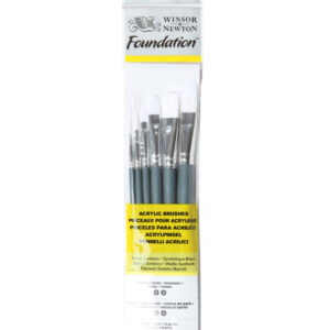 foto-di-pennelli-acrilico-winsor-newton-foundation-set-6-corti-1