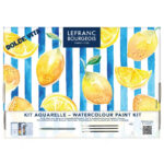 Set Acquerelli Lefranc Bourgeois Tutti Frutti - Kit 12 Colori
