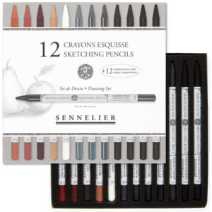 foto-di-set-matite-da-disegno-sennelier-wood-free-12-colori-1